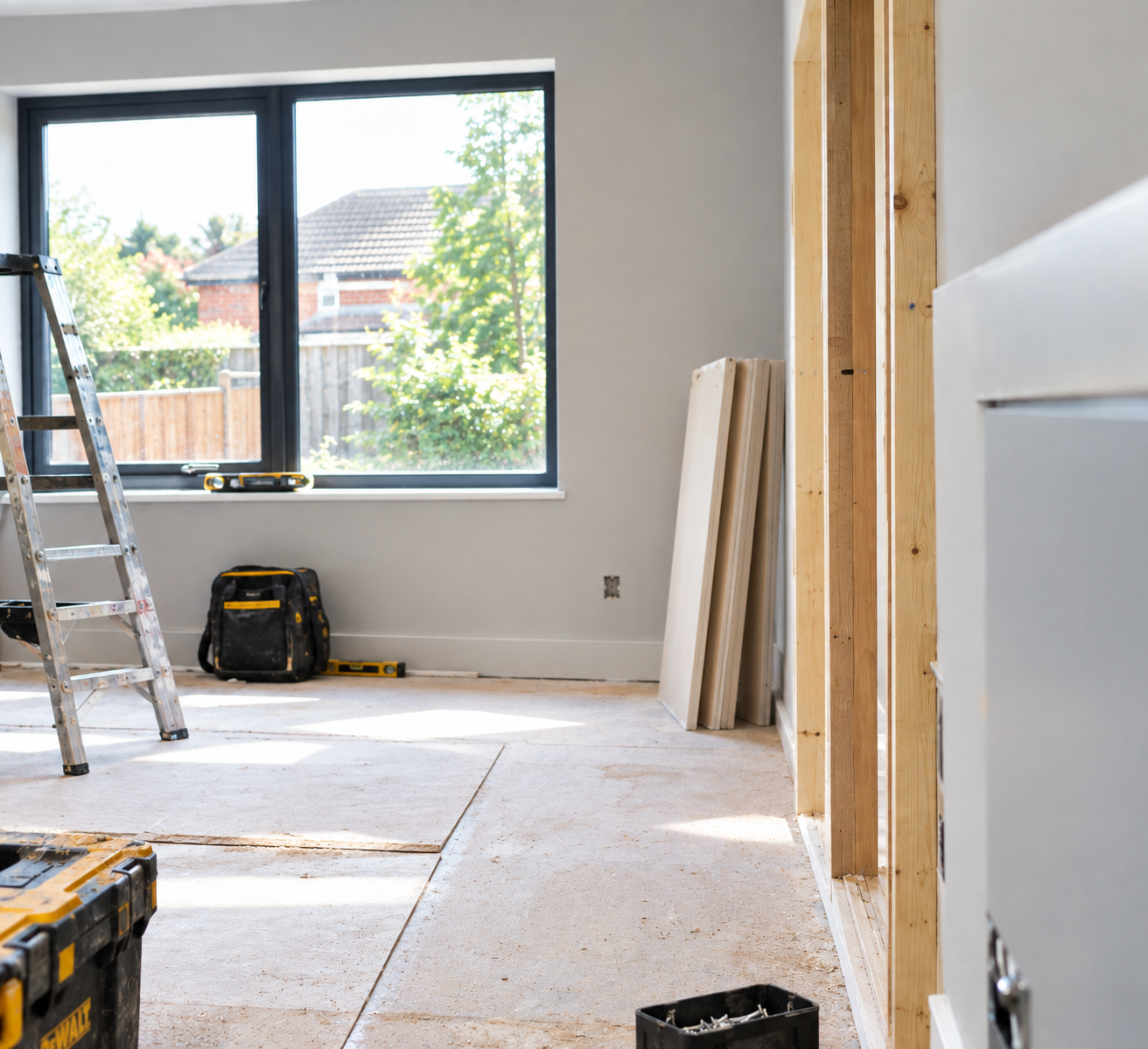 G&H Builder tradesmen at work
