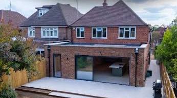 Home extension after — completed